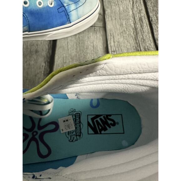 Vans Off The Wall Men\'s X SpongeBob SquarePants Imaginaaation Sk8-Hi Shoes Sz 12